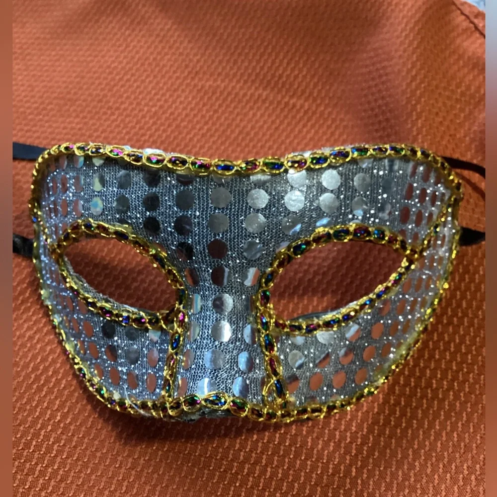 Mardi Gras Masquerade Masks lot of 8
